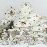 Herend. A HEREND PORCELAIN 'FRUITS AND FLOWERS' PATTERN COMPOSITE PART TABLE-SERVICE - photo 3