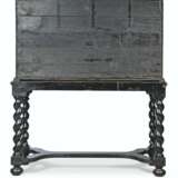 A FLEMISH GILT-METAL MOUNTED AND PARCEL-GILT TORTOISESHELL, EBONY AND IVORY CABINET-ON-STAND - photo 2