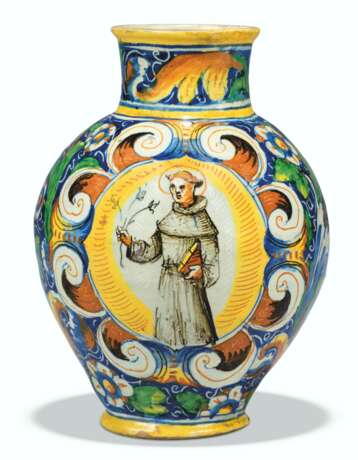 TWO VENICE MAIOLICA PHARMACY JARS - фото 3