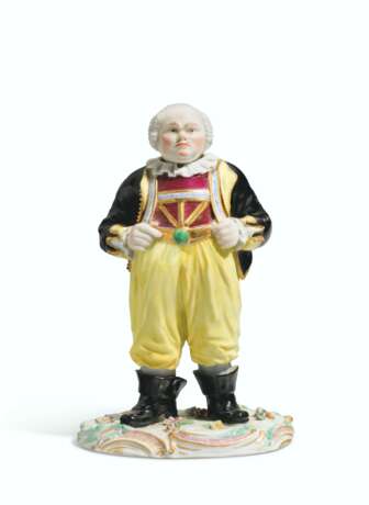 Meissen Porcelain Factory. A MEISSEN PORCELAIN NODDING FIGURE OF FRÖHLICH - фото 1