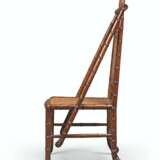 A SUITE OF SIX FRENCH MAHOGANY BAMBOO-FORM FAUTEUILS - фото 2