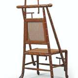A SUITE OF SIX FRENCH MAHOGANY BAMBOO-FORM FAUTEUILS - фото 3