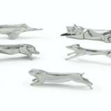 Gallia, Orfeverie. A GROUP OF FORTY-THREE FRENCH SILVER-PLATED NOVELTY KNIFE-RESTS - photo 1