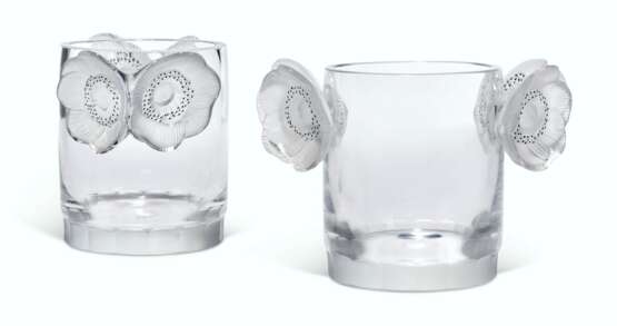 Lalique. A FRENCH GLASS 'CONSTANCE' PATTERN CHAMPAGNE-COOLER - photo 1