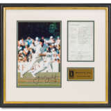 ICC CRICKET HALL OF FAME HAT, TROPHY AND FRAME - фото 5