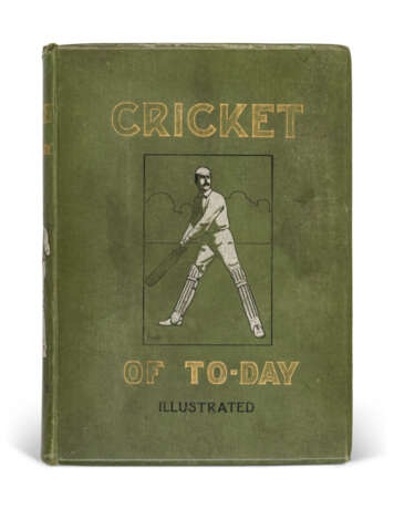 STANDING, PERCY CROSS. CRICKET OF TODAY AND YESTERDAY. LONDON: CAXTON, [1904], 2 VOLS., 4TO. COLOURED PLATES, ILLUSTRATIONS (PRELIMINARIES IN VOL. II DETACHED), SECOND ISSUE. PADWICK 931. - photo 3