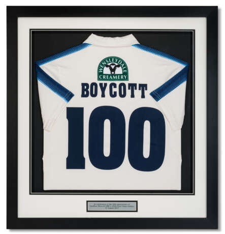 'BOYCOTT 100' FRAMED SHIRT - photo 1