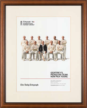 A DAILY TELEGRAPH FANTASY CRICKET ADVERT - фото 1