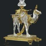 Baccarrat. A FRENCH ORMOLU AND CUT-CRYSTAL, BLOWN AND FROSTED-GLASS CAM... - фото 1