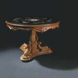 AN ITALIAN PIETRE DURE AND STAINED PINE CENTRE TABLE - фото 1