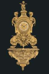 A LARGE FRENCH ORMOLU BRACKET CLOCK