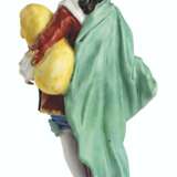 Meissen Porcelain Factory. A MEISSEN PORCELAIN FIGURE OF AN ACTOR PLAYING THE BAGPIPES ... - photo 2