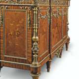 A FRENCH ORMOLU-MOUNTED KINGWOOD, MAHOGANY, AND MARQUETRY CO... - photo 2