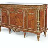 A FRENCH ORMOLU-MOUNTED KINGWOOD, MAHOGANY, AND MARQUETRY CO... - photo 3