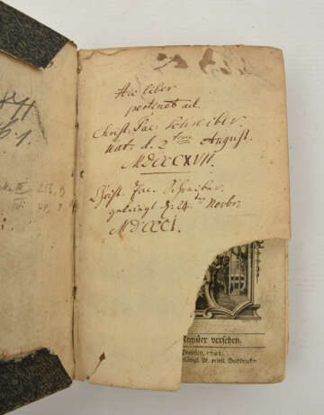 "DER DEUTSCHE AESOP", gebundene Ausgabe, Königsberg 1743 - Foto 2