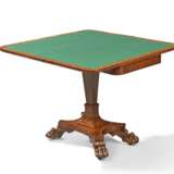 A PAIR OF GEORGE IV BROWN OAK GAMES TABLES - фото 3