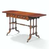 A REGENCY INDIAN AND BRAZILIAN ROSEWOOD SOFA TABLE - photo 2