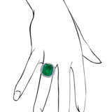 EMERALD AND DIAMOND RING, CALIX - photo 4