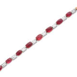 Bulgari. SPINEL AND DIAMOND BRACELET, BULGARI - Foto 1