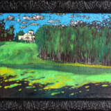 Gemälde „Bratsevo Estate“, Leinwand, Ölfarbe, Impressionismus, Landschaftsmalerei, 2012 - Foto 1