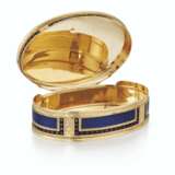 A SWISS JEWELLED ENAMELLED GOLD SNUFF-BOX - фото 3