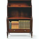 A REGENCY MAHOGANY OPEN BOOKCASE - фото 1