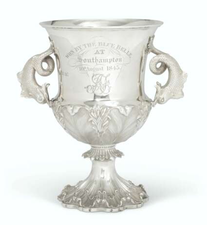 Barnard Bros. A VICTORIAN SILVER CUP, THE 1843 ROYAL SOUTHERN YACHT CLUB R... - Foto 2