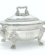 William Bateman. A GEORGE IV SILVER SOUP TUREEN AND COVER
