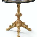 AN ITALIAN MICROMOSAIC AND GILTWOOD CENTRE TABLE - фото 3