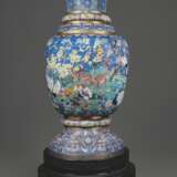 A PAIR OF MONUMENTAL CHINESE CLOISONNE ENAMEL VASES, ON STAN... - фото 5