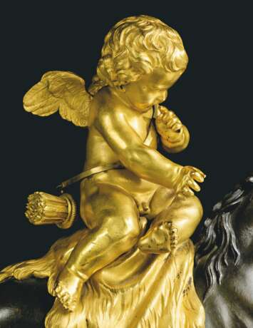 A CHARLES X ORMOLU, PATINATED-BRONZE AND RED MARBLE EQUESTRI... - photo 3
