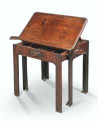 A GEORGE III MAHOGANY ARCHITECT'S TABLE