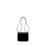 HERMÈS. A BLACK CALF BOX LEATHER MINI CONSTANCE 18 WITH GOLD HARDWARE - photo 2