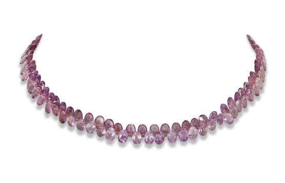 MABÉ PEARL, AMETHYST AND DIAMOND PENDANT NECKLACE - фото 4