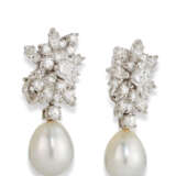 INTERCHANGEABLE DIAMOND AND CULTURED PEARL EARRINGS - photo 4