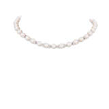 Tiffany & Co.. CULTURED PEARL AND DIAMOND NECKLACE AND BRACELET SET, TIFFANY & CO. - photo 4