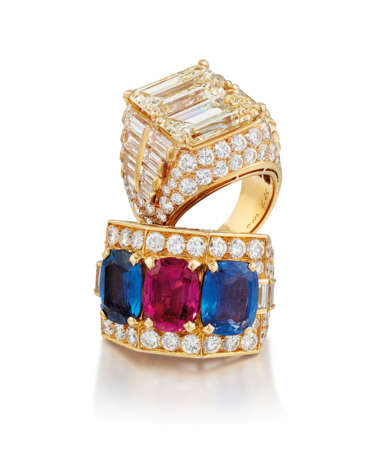 Bulgari. RUBY, SAPPHIRE AND DIAMOND RING, BULGARI - фото 5