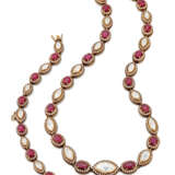 RUBY AND DIAMOND NECKLACE, RETAILED BY AMRAPALI - photo 2