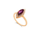 NO RESERVE - RUBY AND DIAMOND RING - photo 1