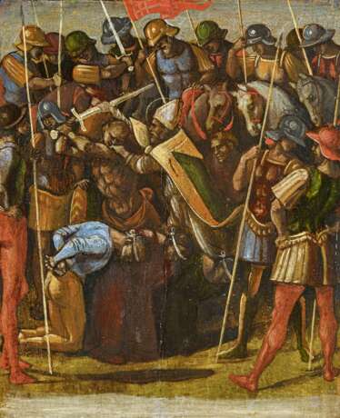 Signorelli, Luca. Der Heilige Nikolaus von Bari rettet drei Ritter vor der Hinrichtung - фото 1