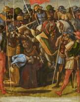 Der Heilige Nikolaus von Bari rettet drei Ritter vor der Hinrichtung