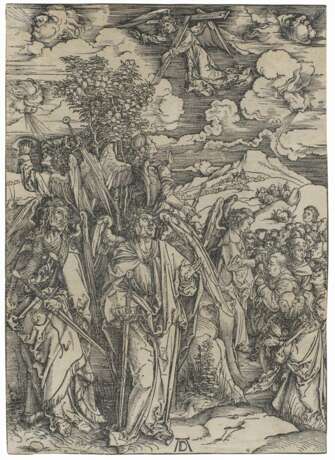 Dürer, Albrecht. Vier Engel, die Winde aufhaltend / Die Versiegelung der Auserwählten - фото 1