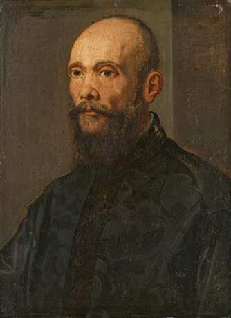 Italienischer Meister. Portrait eines jungen bärtigen Herren - фото 1