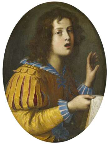 Bilivert, Giovanni. Kind mit einer Musikpartitur - photo 1
