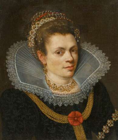 Niederländischer Meister. Portrait einer Dame - photo 1