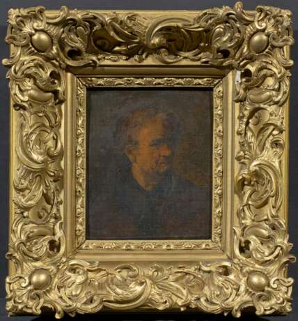 Rembrandt van Rijn. Brustbild eins bärtigen Mannes - Foto 2