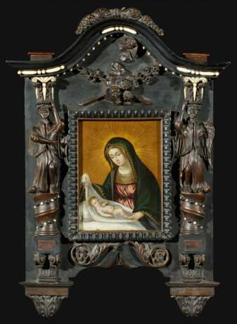 Flämischer Meister. Madonna mit Christusknaben - photo 2