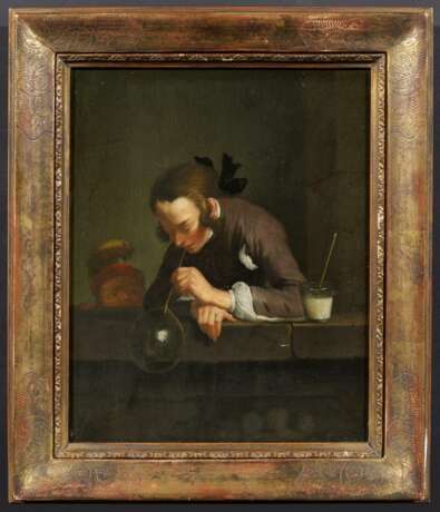 Chardin, Jean-Baptiste Simeon. Der Seifenblasenbläser - фото 2