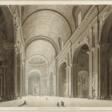 Blick in das Innere des Petersdoms in Rom - Auction archive