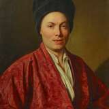 Benefial, Marco. Portrait eines Künstlers in roter Robe und schwarzer Kappe - photo 1